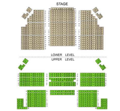 Broadway Theatre of Pitman Seating Chart