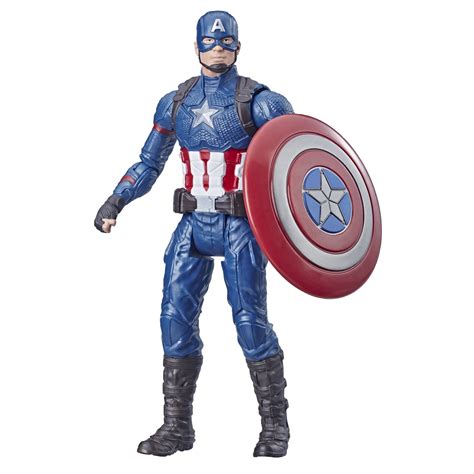 Marvel Avengers Captain America 6-Inch-Scale Super Hero Action Figure ...