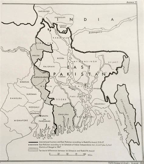 Bengal Map Before Partition