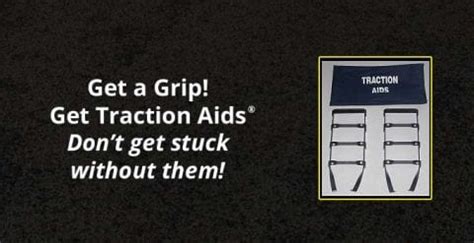 Instructions » Traction Aids - Don't Slip... Get A Grip!