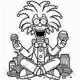 Dessin Coloring SideshowBob Simpson By KURTHDS On DeviantArt sketch template