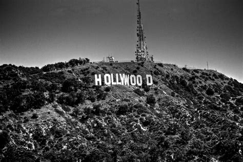 Hollywood Sign, Black and White, CA, KW | Hollywood HDR blac… | Flickr