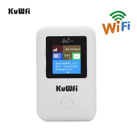 4G LTE Pocket Wifi Router Car Mobile Wifi Hotspot Wireless Broadband 2000mAH Battery Wifi ...