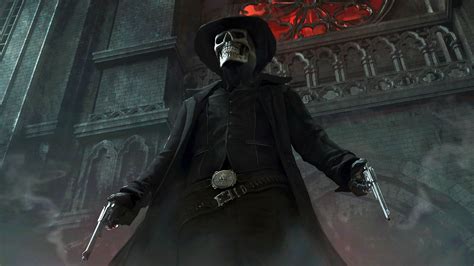 #guns #skeleton #cowboy The Gunslinger Elias Ravanetti #1080P #wallpaper #hdwallpaper #desktop ...