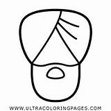 Turban Coloring Page  Ultra Coloring Pages sketch template