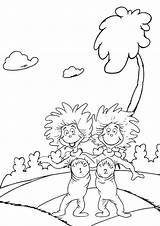 Coloring Pages  Printable Dr Seuss Page sketch template