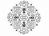 Free Printable Rangoli Coloring Pages For Kids sketch template