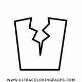 Crumpled Arrugado Colorear Tissue Colorare Carta Lined Picado Torn  sketch template