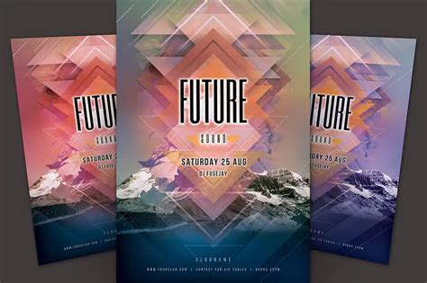 Future Sound Flyer Free Download - Free Pikes | Download Free and Premium Photoshop, Illustrator ...