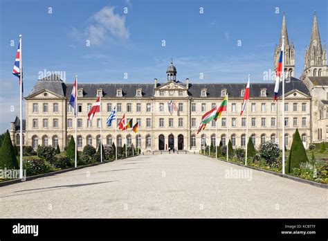 Town Hall, Caen, Normandy, France Stock Photo - Alamy