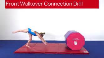 Front Walkover Connection Drill - YouTube