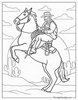 Sheriffstarcowboycoloringpages Wild West Crafts sketch template