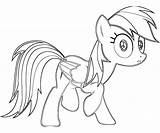 Rainbow Dash Coloring Pages  Best For Kids sketch template