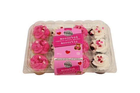 two-bite® Mini Iced Vanilla & Chocolate Cupcakes, Valentine 12ct | Walmart Canada