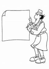 Inspector Gadget coloring Pages For Kids Printable Free  sketch template
