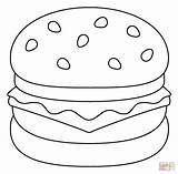 Hamburger Emoji coloring page  Free Printable Coloring Pages sketch template