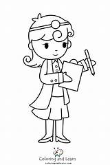 Doctor Coloring Pages FREE 2025  And Learn sketch template