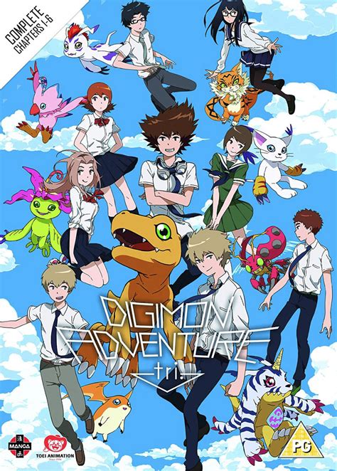 Digimon Adventure Tri Complete Movie Collection DVD UK - Archonia.com