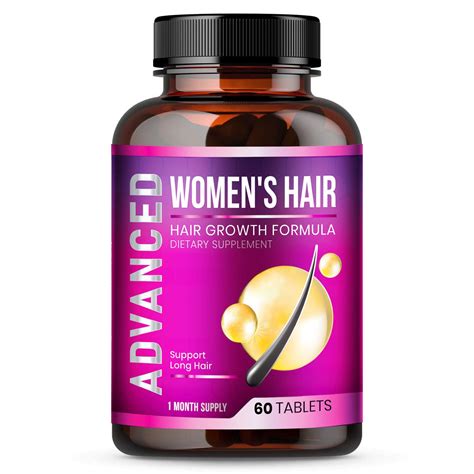 Hair Growth Vitamins For Women - Hair Vitamins For Hair Loss For Women .Regrow & Regrowth Hair ...