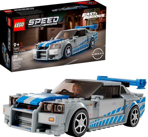 LEGO Speed Champions 2 Fast 2 Furious Nissan Skyline GT-R (R34) 76917 6426027 - Best Buy