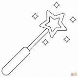 Magic Wand coloring Page  Free Printable Coloring Pages sketch template