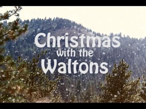 Christmas with the Waltons - YouTube