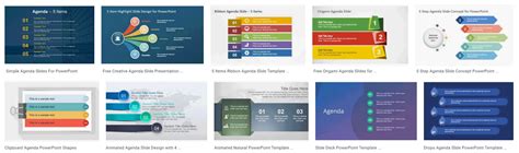 Best Agenda Slide Templates For PowerPoint