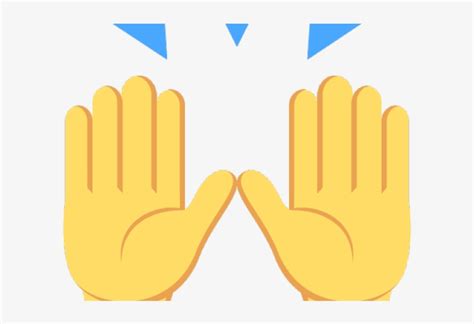 Raised Hands Emoji Transparent Transparent PNG - 640x480 - Free ...