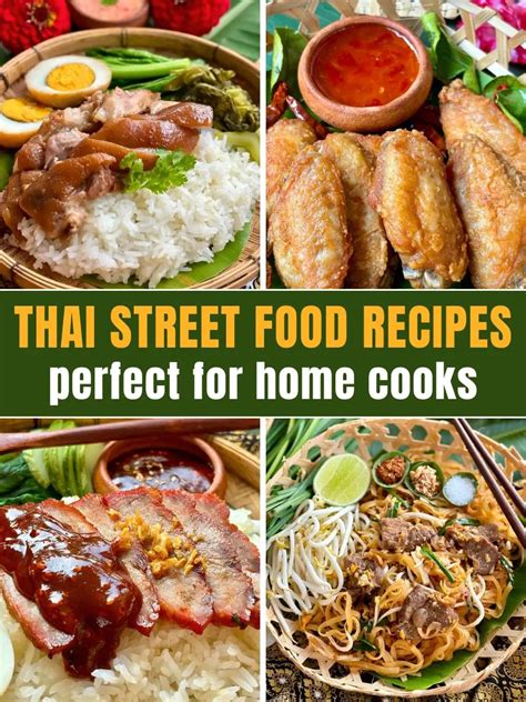 30 Thai Street Food Recipes for Home Cooks