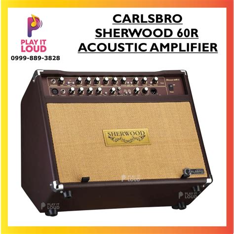 !! SALE !! !! SALE !! CARLSBRO SHERWOOD 60R ACOUSTIC AMPLIFIER | Shopee ...