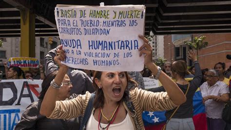 ‘We are not afraid’: Protesters fill Venezuela’s streets but Maduro ...