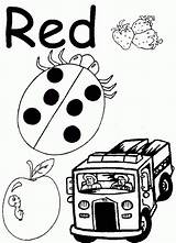 Color Worksheets For Kindergarten  Coloring Home sketch template