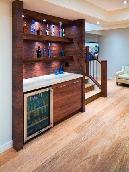 Top 70 Best Home Mini Bar Ideas - Cool Beverage Storage Spots