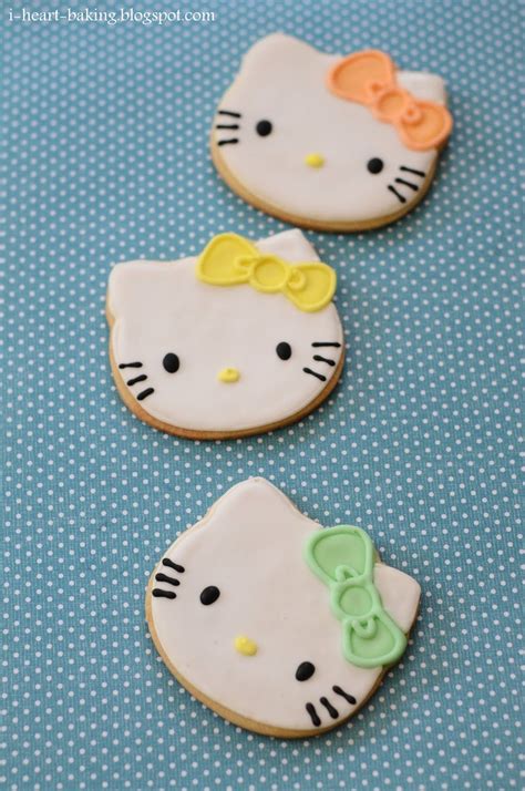 i heart baking!: pastel hello kitty cookies, macarons, and bow cupcakes for a bridal shower ...