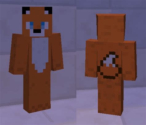 Minecraft fox skin by koen96 on DeviantArt