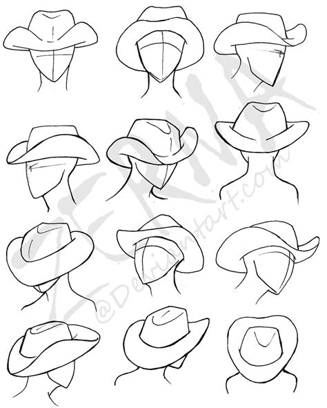 Как нарисовать шляпу на голове (много фото) - drawpics.ru