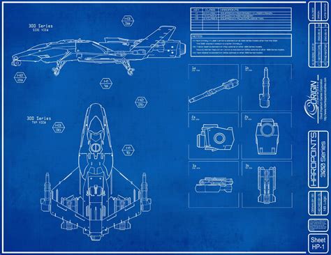 High Quality Ship Blueprints. Any one got more like this? : r/starcitizen