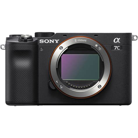 Sony a7C Alpha Mirrorless Digital Camera (a7C Camera Body, Black) B&H