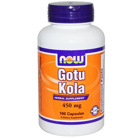 Now Foods, Gotu Kola, 450 mg, 100 Capsules - iHerb