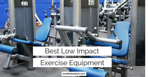 Best Low Impact Exercise Equipment