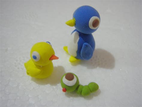 AhMigurumi...: Little ones made from air dry clay