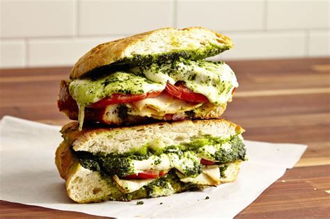 Best Turkey, Mozzarella, and Kale Pesto Panini Recipe - How to Make Turkey, Mozzarella, and Kale ...