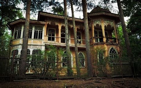 Abandoned house in the forest | Stock Photo | Colourbox | Abandoned places, Abandoned houses ...