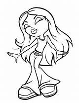 Free Printable Bratz Coloring Pages For Kids sketch template
