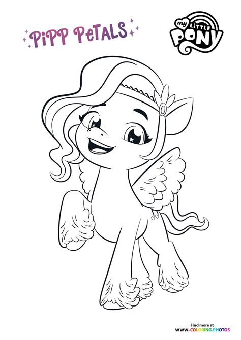 My Little Pony - A New Generation coloring pages for kids | Print for free