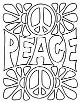 Free Peace Sign Coloring Pages Pdf To Print  Coloringfoldercom sketch template