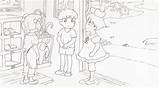 Ponyo Coloring Pages Sketch Page sketch template