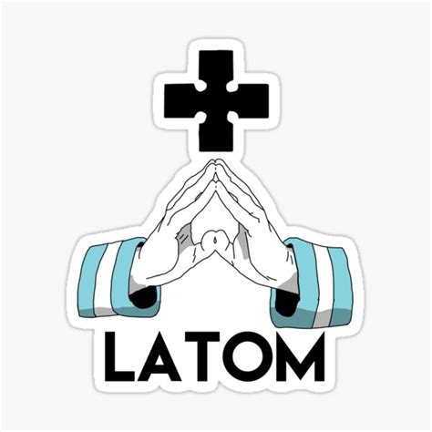 "Latom - Fire Force" Sticker for Sale by KinguDesign | Redbubble