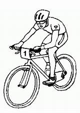 Coloring Pages  Cyclist Page sketch template