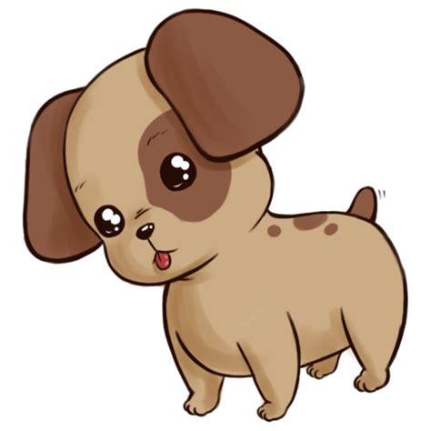 How to Draw a Cute Anime Cartoon Puppy: 8 Steps (with Pictures) - ClipArt Best - ClipArt Best